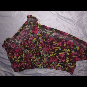 Cynthia rowley floral shorts hot pants